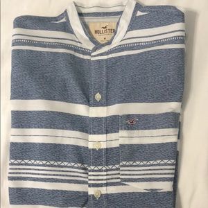 Shirt sleeve button down shirt